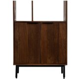 Ixia Smeđa biblioteka od masivnog manga 60x190x30 cm Sagara – | shoptok.hr