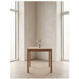 Stelton LED zatemnitvena namizna svetilka iz nerjavečega jekla v srebrni barvi (višina 25 cm) Pier – | Shoptok.si