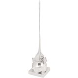  Skulptura Srebrna 26x26x110 cm Polu propeler | shoptok.hr