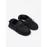 Shelvt Soft, black loafer slippers with a bow | Shoptok.si