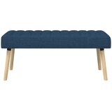 Klupa s utorima Plava 110 x 40 x 46 cm Tkanina | Eponuda.com