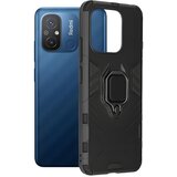  Otporna futrola Ring Armor Case za Xiaomi Redmi 12C/Redmi 11A/Poco C55 - Crna KP30088 | Shoptok.si