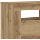 vidaXL TV ormarić LED boja hrasta 90x35x40 cm konstruirano drvo | shoptok.hr