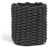 Tekstilna košara ø 25x25 cm Peach Skin Round M –