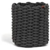 Tekstilna košara ø 25x25 cm Peach Skin Round M –