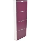 Household Pleasure Vijolična kovinska preklopna omarica za čevlje 51x138x16 cm – | Shoptok.si