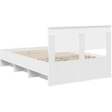  Krevetna konstrukcija Bijelo 120 x 123 cm Konstruirano drvo | shoptok.hr