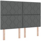 vidaXL vzglavje z geometrijskim vzorcem temno sivo 160 cm tkanina, (22080405) | Shoptok.si