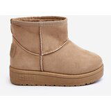 Big Star Children's Insulated Snow Boots Beige | ePonuda.com