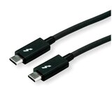 Roline Thunderbolt™ 3 Cable 20GBit/s 5A M/M crna 2 m | ePonuda.com