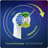 Oral-b Aufsteckbürsten 2er Precision Clean, CleanMaximizer, Weiß | Shoptok.si