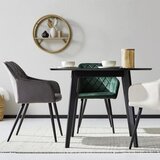 Livetastic naslanjač, les, kovina, tekstil črna, temno zelena | Shoptok.si