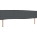  Krevet s Box Springom s madracem Tamno Siva 200x200 cm Kordoroy Tkanina | shoptok.hr