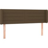  LED uzglavlje tamnosmeđe 147x16x78/88 cm od tkanine | Eponuda.com