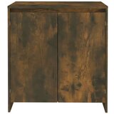  Komoda boja dimljenog hrasta 70x41x75 cm od konstruiranog drva | shoptok.hr