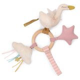 Moulin Roty Ring Rattle Swan zvečka 1 kom Cijene