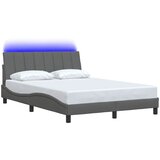  Okvir za krevet bez madraca Hanko tamnosivi 140 x 190 cm od tkanine | Eponuda.ba