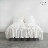 Linen Tales Bela lanena posteljnina 135x200 cm – Linen Tales Cene