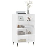  Visoka komoda bijela 57 x 35 x 90 cm od konstruiranog drva | shoptok.hr