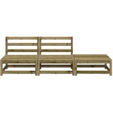  Vrtna sofa s osloncem za noge od impregnirane borovine | Eponuda.ba
