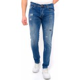 True Rise Kavbojke slim 140543113 Modra cene