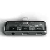 USB-C PD Mobile XR Hub & 3.5mm Audio space grey
