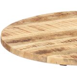  Bočni stolić od masivnog drva manga i željeza 60 x (46 - 63) cm | shoptok.hr