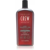 American Crew 3 in 1 Chamimile + Pine 3 v 1 šampon, balzam in gel za prhanje za moške 1000 ml
