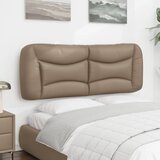  Jastuk za uzglavlje Hvar boja cappuccina 120 cm od umjetne kože | shoptok.hr