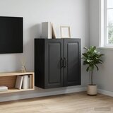  Ormar za montažu na zid 59 x 31 x 60 cm Konstruirano drvo Crna | shoptok.hr