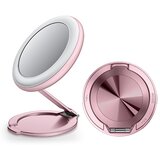  Držač magnetni Ring sa ogledalom za mobilni telefon roze u
