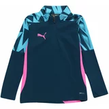Puma Športna majica 'FINAL' mornarska / azur / antracit / svetlo roza