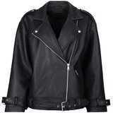 Only Usnjene jakne & Sintetične jakne ONLSOFT FAUX LEATHER OVS. BIKER Črna Cene