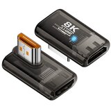INF 8K@60Hz HDMI 2.1 Adapter UHD Female to Male 90 Degree Left Angle - 3-Pack Black, (5000327360) | Shoptok.si