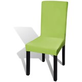 Maison Chic Prevleka za zunanjo pohištvo - Ravne raztegljive prevleke za stole 4 kosi zelene, (21795085) Cene