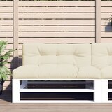  Jastuci za palete 2 kom krem od tkanine Krema 120 x 80 x 12 cm Cene