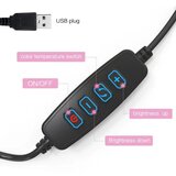 Onasi profesionalno stojalo z lučko za snemanje 1,6m z Bluetooth daljinčkom | Shoptok.si