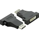 DisplayPort priključni kabel 0.15 m 12.99.3157 crna [1x muški konektor displayport - 1x ženski konektor dvi, 24 +