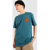 Santa Cruz Classic Dot Chest T-shirt teal | Shoptok.si