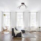 LEUCHTEN DIREKT 15441-48 - led plafonski luster violetta LED/26W/230V | Eponuda.com