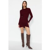 Trendyol Claret Red Mini Knitwear Dress | Shoptok.si
