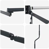  Električni sklopivi okvir tende Antracit 3 x 2 m Aluminij | shoptok.hr