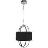 Searchlight Madrid LED obesek, črn senčnik 3000K, (22101161) | Shoptok.si