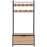 MID.YOU PREDSOBA črna, barve hrasta | Shoptok.si