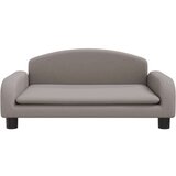  Krevet za pse smeđesivi 70 x 45 x 30 cm od tkanine | shoptok.hr