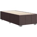  Posteljni okvir temno rjav 90x200 cm blago, (21306849) | Shoptok.si