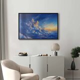 Plakat When the Sky Becomes Canvas: A Masterpiece of Nature in the Clouds 42x29.7 Crni okvir | shoptok.hr