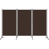 Sobna pregrada s 3 panela smeđa 260 x 180 cm | Eponuda.com