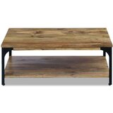  Klubska mizica iz mangovega lesa 100x60x38 cm | Shoptok.si