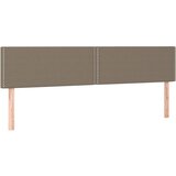Maison Chic Posteljno vzglavje - Vzglavna omarica 2 kosa taupe 90x5x78/88 cm blago, (22077917) | Shoptok.si